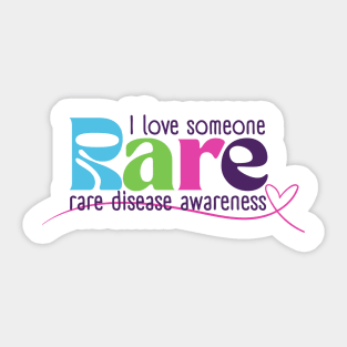 I love someone rare Sticker